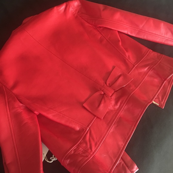 - Valentino Leather Jacket ❤️ 🎁 - Picture 3 of 10